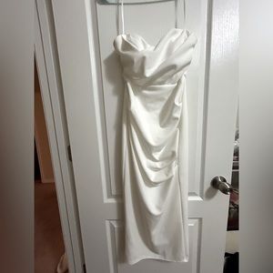 White midi hello Molly dress